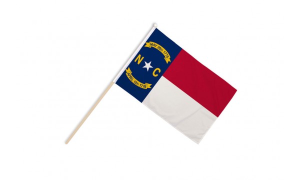 North Carolina Hand Flags